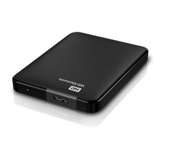 WD External HDD 4TB, 2.5'', USB3.0, ELEMENTS, Black ( WDBU6Y0040BBK-WESN )