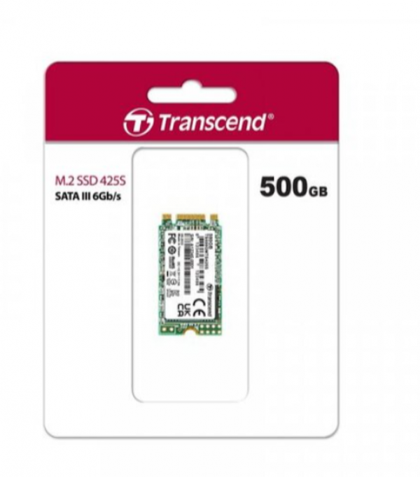 Transcend 500GB, M.2 2242 SSD, SATA3 B+M Key, TLC ( TS500GMTS425S )