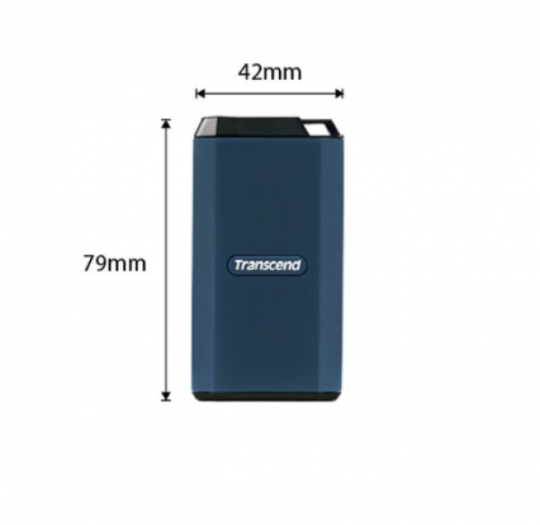 Transcend 2TB, External SSD, ESD410C, USB 20Gbps, Type C ( TS2TESD410C )