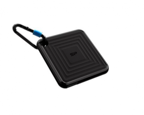 Silicon Power Portable SSD 1TB PC60, USB 3.2 Gen 2 (Cable: Type-C to USB Type-A), Read up to 540MB/s, Write up to 500MB/s ( SP010TBPSDPC60CK )