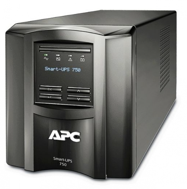 APC Smart-UPS 750VA, Line Interactive, Sine Wave, Tower, 750VA/500W, 230V, AVR, 6x IEC C13, Battery Pack 7Ah (RBC48), SmartConnect Port + S