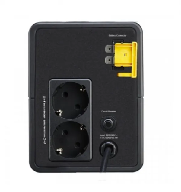 APC Easy UPS 900VA, Line Interactive, Tower, 900VA/480W, 230V, AVR, 2x Schuko, PF 0.53 (Full load), Battery 9Ah (RBC17) ( BVX900LI-GR ) 