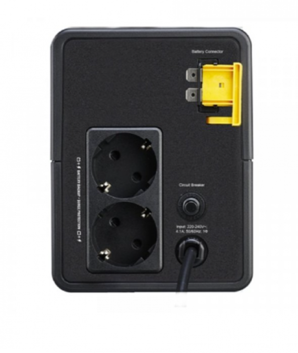APC Easy UPS 900VA, Line Interactive, Tower, 900VA/480W, 230V, AVR, 4x IEC C13, PF 0.53 (Full load), Battery 9Ah (RBC17) ( BVX900LI ) 