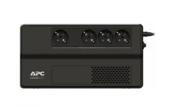 APC Easy UPS 500VA, Line Interactive, Floor/Wall, 500VA/300W, 230V, AVR, 4x Schuko, Battery 4,5Ah ( BV500I-GR ) 