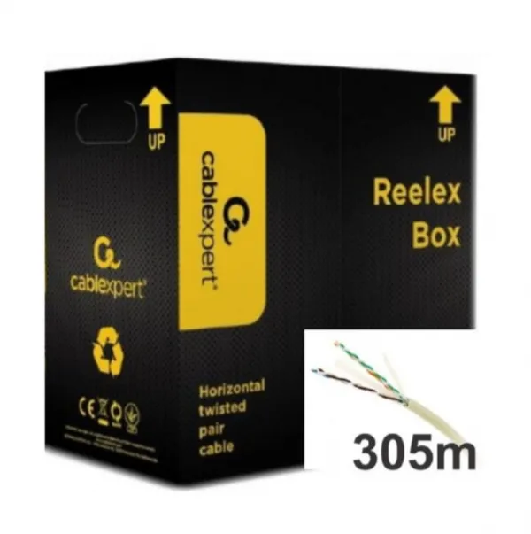 Gembird UPC-6004SE-L UTP cat.6 Indoor licnasti CCA, ECA, kotur 305m