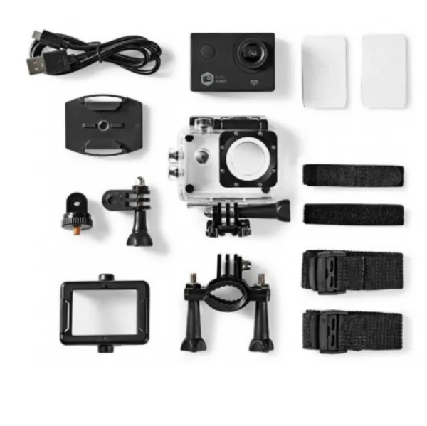 Gembird ACAM21BK Nedis 12Mpix HD action kamera, 1080p@30fps/ sa vodootpornim kucistem WIFI, Android