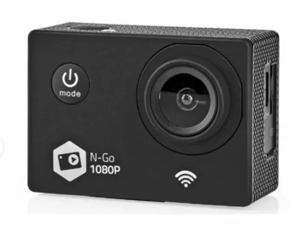 Gembird ACAM21BK Nedis 12Mpix HD action kamera, 1080p@30fps/ sa vodootpornim kucistem WIFI, Android