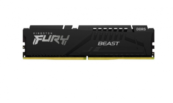 Kingston DDR5 32GB 5200MHz FURY BEAST, Non-ECC UDIMM, CL40 1.25V, 288-Pin 2Rx8, w/Heatsink ( KF552C40BB-32 )