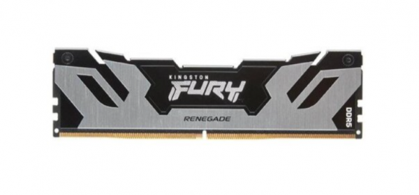 Kingston DDR5 24GB 8400MT/s FURY RENEGADE, Non-ECC CUDIMM (Clocked), CL40 1.45V, 288-pin 1Rx8, Silver/Black, w/Heatsink, XMP ( KF584CU40RS-24 )
