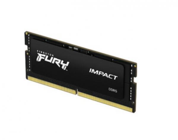 DDR5 32GB (2x16GB) SO-DIMM 4800MHz [FURY IMPACT], Non-ECC Unbuffered, CL38 1.1V, 262-pin 1Rx8, Memory Kit ( KF548S38IBK2-32 ) 