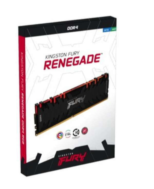 Kingston DDR4 8GB 3600MHz FURY RENEGADE, Non-ECC UDIMM, CL16 1.35V, 288-Pin 1Rx8, w/Heatsink, XMP ( KF436C16RB2/8 )