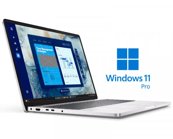 DELL Pro 16 (FHD+ IPS 300nits, Core 5 120U, 8GB, 512GB SSD, Backlit, FP, Win 11 Pro, 3yr ProSupport)