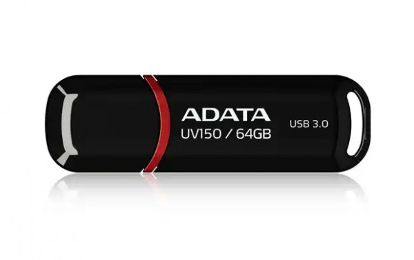 Adata USB memorija 64GB DashDrive UV150 Black (AUV150-64G-RBK)
