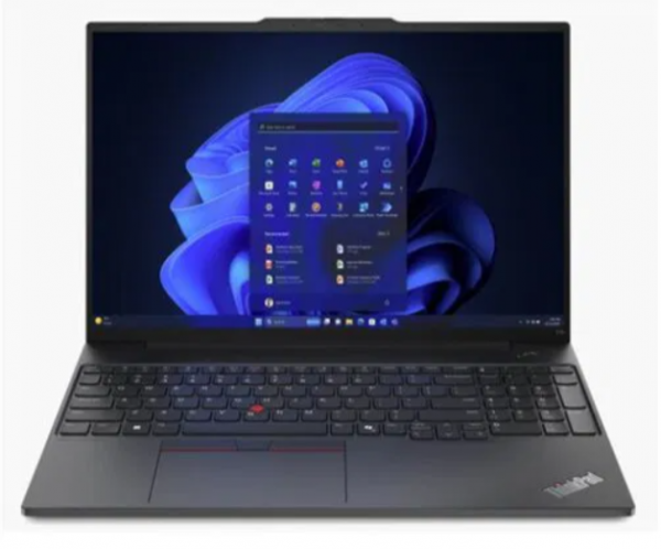 ThinkPad E16 AMD G2 Ryzen 5 7535HS (6C/12T, 3.3/4.55GHz, 3MB L2/16MB L3)), 1x16 GB DDR5-4800, SSD 512GB NVMe Opal 2.0, 16.0'' WUXGA (1920x12
