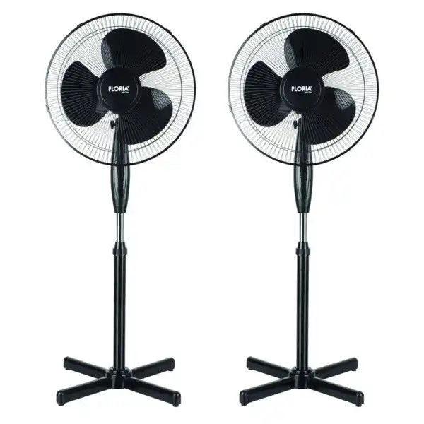 Zilan Stojeći ventilator ZLN3262BK2 / 2 u pakovanju-40W