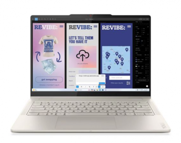 Lenovo Yoga 7 2-in-1 14ILL10 (Seashell, Aluminium) Ultra 7 258V 8-Core 4.8GHz/12M 32GB 1TB-NVMe 14.0'' 2.8K WQXGA+ (2880x1800) OLED 1100n120Hz Glas