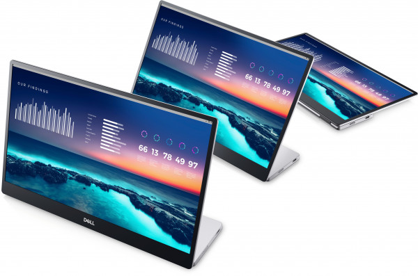Monitor 14 Dell P1424H, Full HD, IPS, 60Hz, 6ms, USB-C