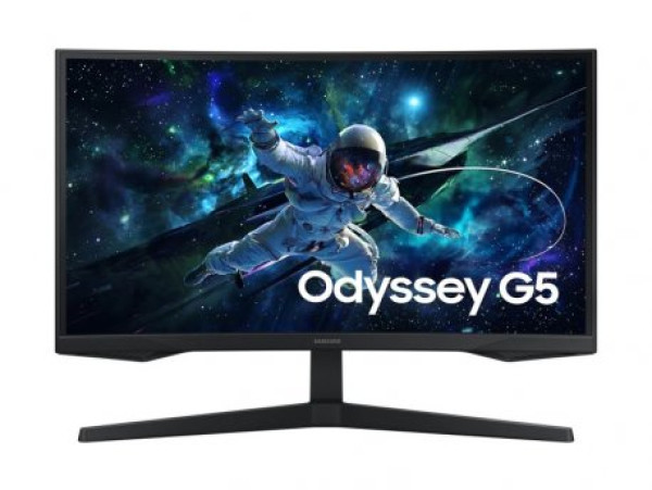 Monitor 27 Samsung Odyssey G5 LS27CG552EU, 2K/QHD, VA, 165Hz, 1ms, HDMI, DisplayPort