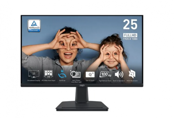 MSI PRO Monitor 25 MP251 FHD IPS 100Hz HDMIVGA