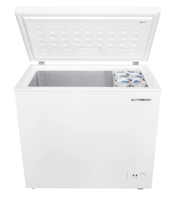 Carbon Horizontalni zamrzivač BE1-200CRNW1, 198l, beli