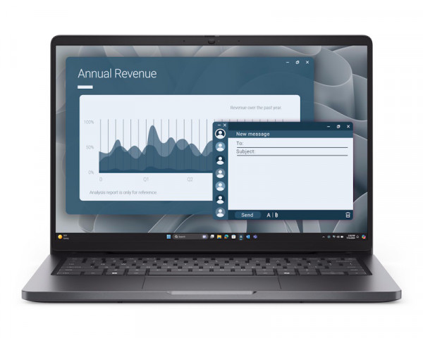 DELL Pro 14 (FHD+ IPS 300nits, Ryzen 5 220, 8GB, 256GB SSD, Backlit, FP, Win 11 Pro, 3yr ProSupport)