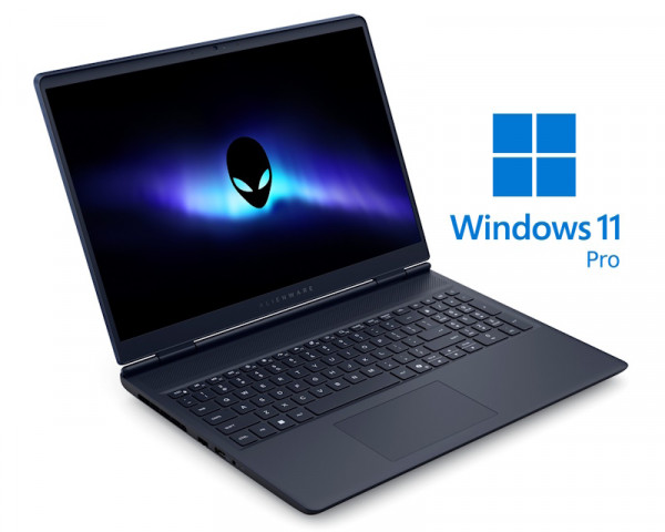 DELL Alienware 16 Aurora (QHD+ 120Hz, Core 7 240H, 16GB, 1TB SSD, RTX 4050 6GB, Backlit, Win 11 Pro)