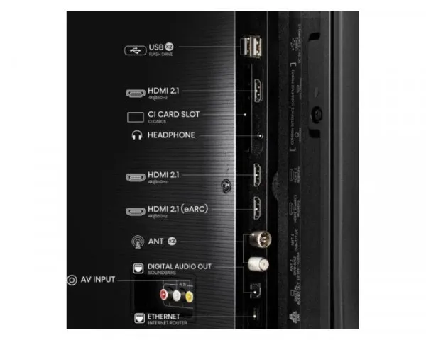 HISENSE 43 inča 43E7Q QLED 4K UHD Smart TV 