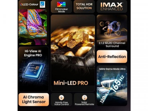 HISENSE 85 inča 85U7Q PRO QLED 4K UHD Smart TV 