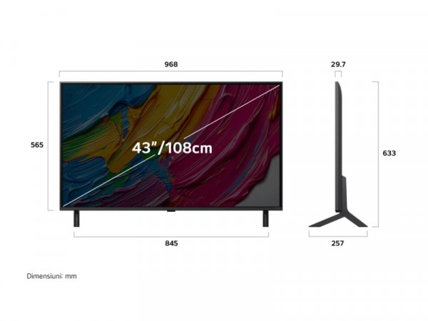LG 43QNED80A3A QNED 4K Ultra HD