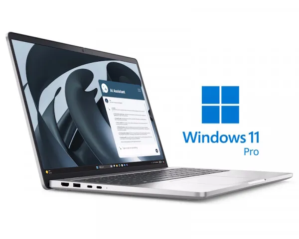 DELL Pro 16 Plus (FHD+ IPS 300nits, Ryzen AI 7 PRO 350, 32GB, 512GB SSD, Backlit, FP, SC, Win 11 Pro, 3yr)