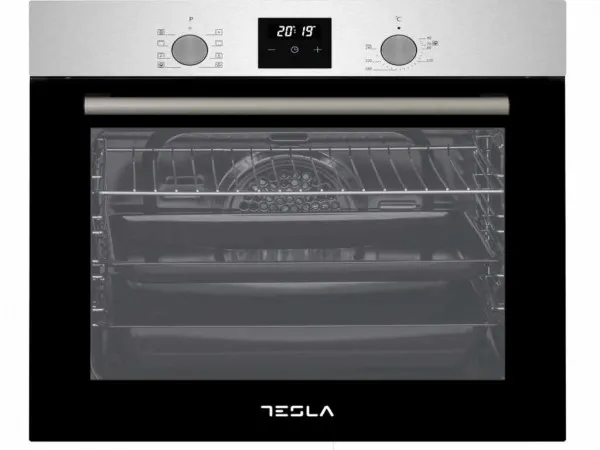 TESLA Ugradna rerna BO850SX ventilatorska/60L/mehanička/inox