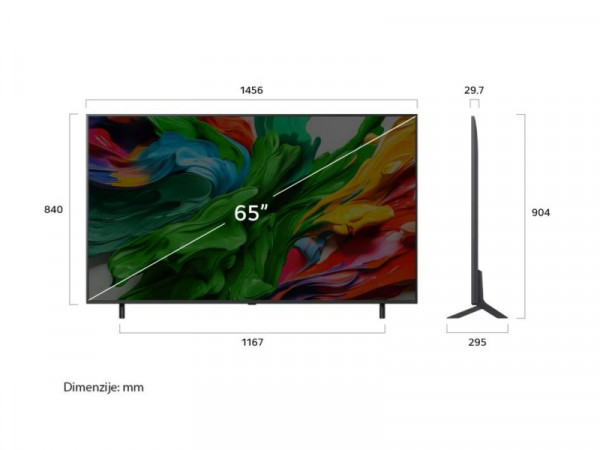 LG 65QNED85A3C 4K AI Smart TV 2025