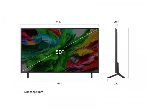 LG 50QNED87A3D QNED evo AI 4K UHD Smart TV 2025