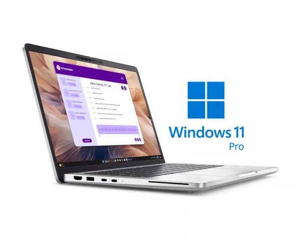 DELL Pro 13 Plus 13.3 inch FHD+ Touch 300nits Core Ultra 5 235U 16GB 512GB SSD Backlit FP SC Win11Pro 3yr ProSupport laptop