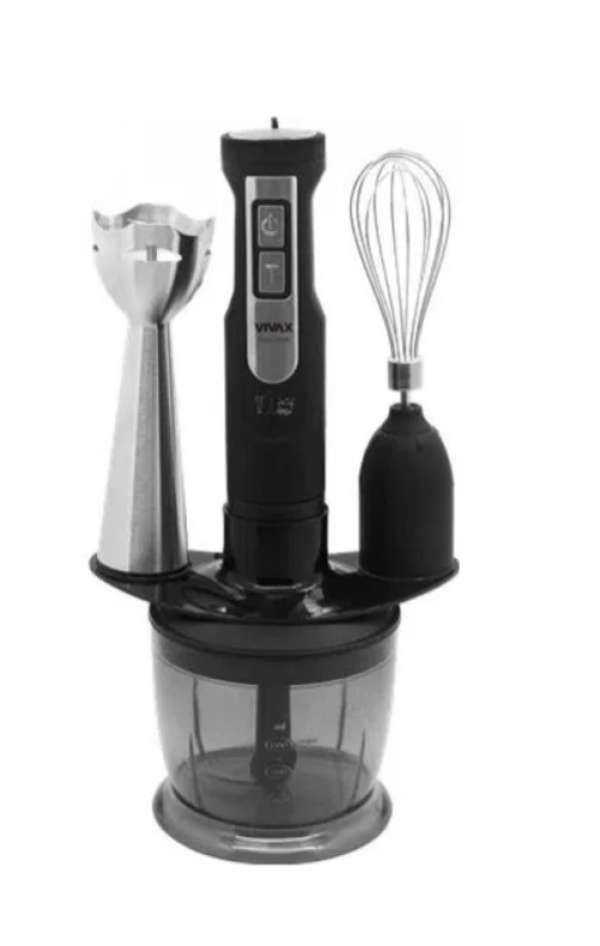 Vivax home crni set ( kuvalo za vodu WH-100DB + mikser štapni set HBS-500X + vaga kuhinjska KS-502B )
