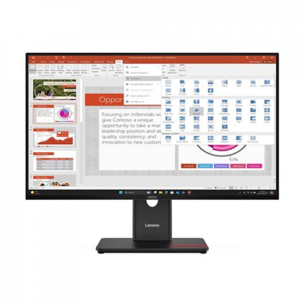 LENOVO Monitor 27 LN T27-40 HDMI/DP/VGA/3xUSB-A/1xUSB-C/3Y, 64A5MAT6EU