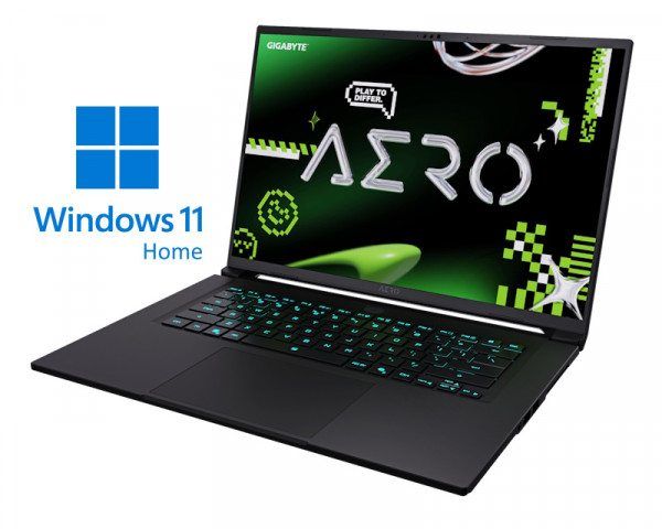 GIGABYTE AERO X16 1VH 16 inch QHD+ 165Hz 300nits AMD Ryzen AI 7 350 32GB 1TB SSD GeForce RTX 5060 8GB Backlit Win11Home laptop 