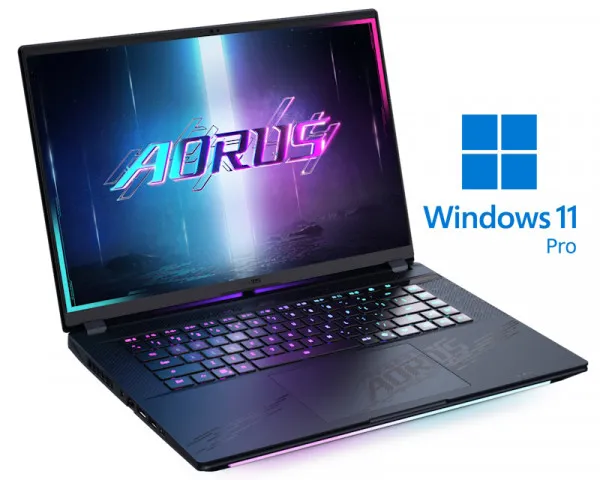 GIGABYTE AORUS MASTER 16 BZH 16 inch QHD+ OLED 240Hz 500nits Core Ultra 9 275HX 64GB 2TB SSD GeForce RTX 5090 24GB RGB Backlit Win11Pro gam