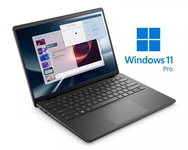 DELL Pro 14 Essential PV14255 14 inch FHD+ 300nits AMD Ryzen AI 7 350 16GB 1TB SSD Backlit Win11Pro laptop
