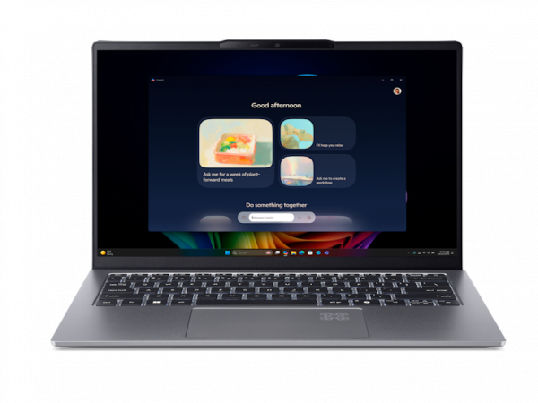 ACER Swift Go 14 AI SFG14-64 Win11H/14'' WUXGA OLED/Ryzen 5 AI 340/16GB/512GB SSD/srebrna (NX.JDAEX.002)