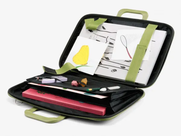 BOMBATA Torba Intrecciato 15,6''/16'' Zelena (E00874 41)