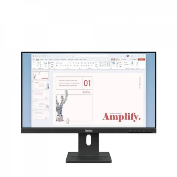 LENOVO ThinkVision E24-40 (Raven Black) FHD IPS 100Hz, Tilt, Swivel, Pivot, Height Adjust, zvučnici (64BAMAT1EU)
