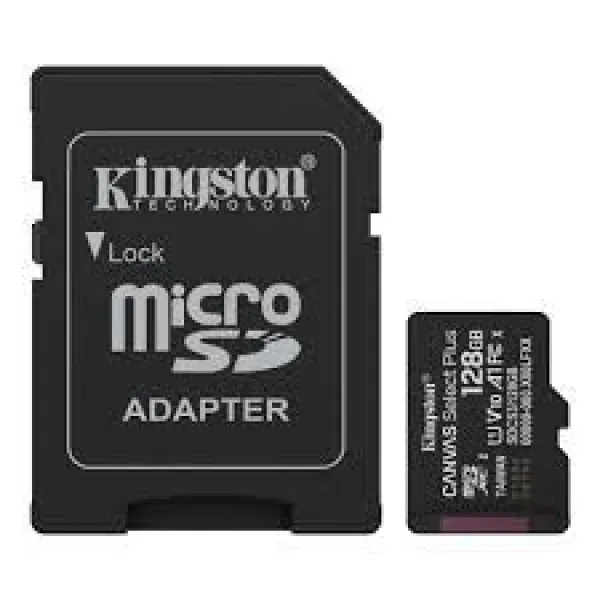 KINGSTON Memorijska kartica U1 V10 SDXC 128GB Canvas Select Plus G3 150R SDCS3/128GB + adapter