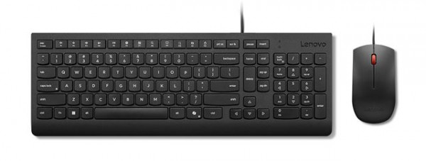LENOVO Essential USB žični set tastatura i miš, US raspored, crni (4X31R64439)