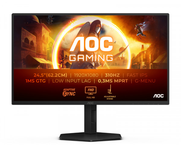 AOC 25G4SXU FHD Fast IPS 310 Hz Gaming Monitor