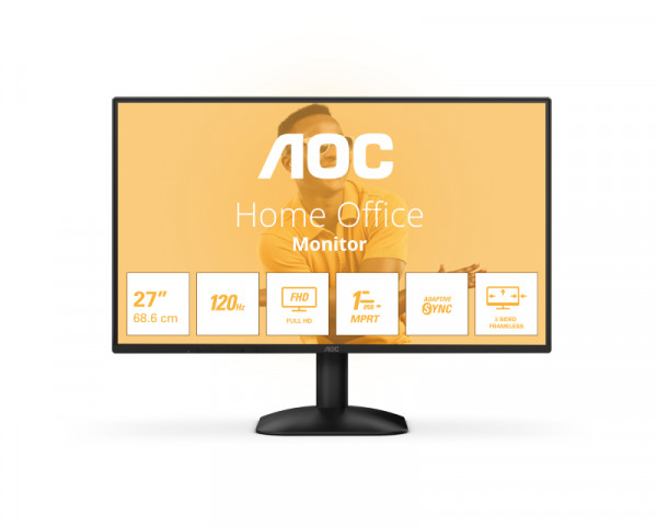 AOC 27 inča 27B31H FHD 1920x1080 IPS 120 Hz home office monitor