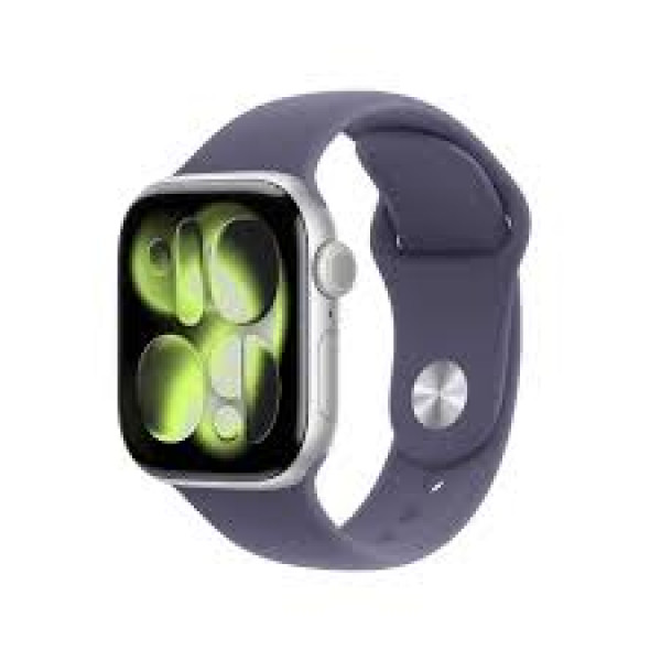 APPLE Watch Series 11 42 mm GPS Silver Aluminium Purple Frog S/M (MEU64RK/A)
