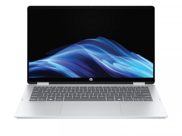 HP OmniBook 5 Flip 14-fp0025nn (Glacier silver) 2K IPS Touch, Core 7 150U, 24GB, 1TB SSD (BT0S4EA)