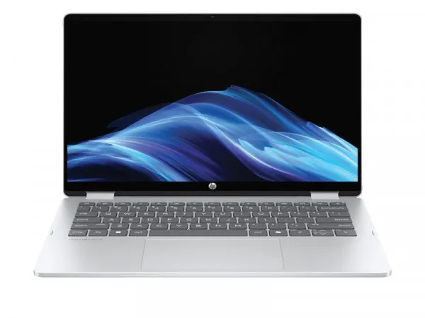 HP OmniBook 5 Flip 14-fp0025nn (Glacier silver) 2K IPS Touch, Core 7 150U, 24GB, 1TB SSD (BT0S4EA)