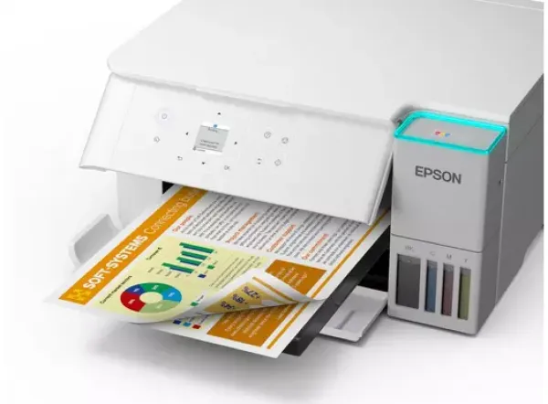 EPSON L4366 EcoTank C11CL41409 print-scan-copy, Color, A4, 4800X1200, USB, Wi-Fi, Duplex, white (C11CL41409)